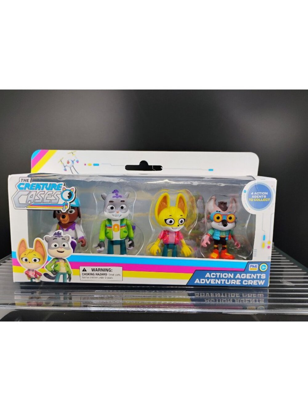 The Creature Cases Action Agents Figure Adventure Set
